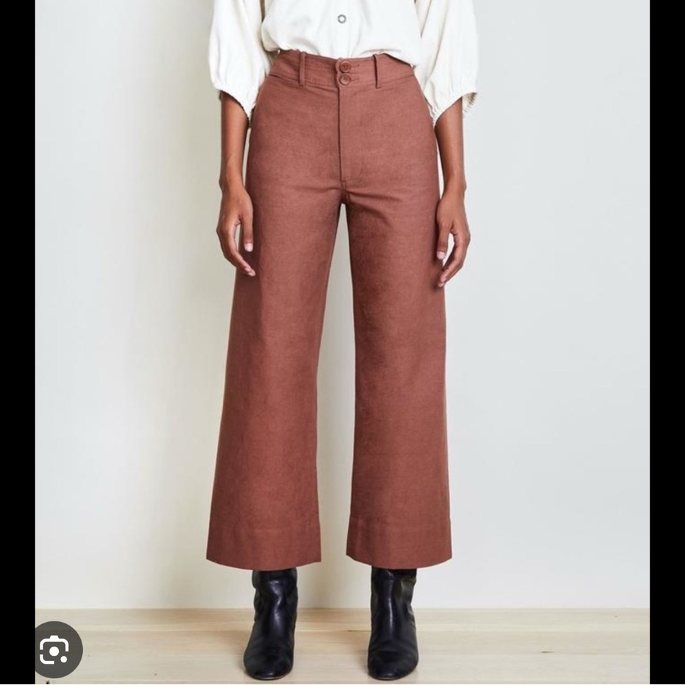 Apiece Apart Merida Pant, Rosewood, like new, size 4